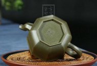 《如意八方》宜兴紫砂壶高级工艺美术师纯手工民国绿中壶茶具泡茶壶八方