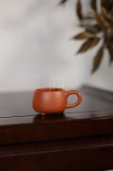 《带把朱泥品茗杯》