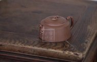 《砚山壶》宜兴紫砂壶实力派名家手工段泥竹井栏茶壶茶具