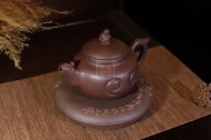 《福猴》宜兴紫砂工艺美术师手工紫泥泡茶壶套壶