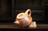 《石瓢》宜兴段泥紫砂壶全手工茶壶助理工艺美术师老师石瓢