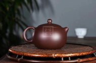 《竹节西施》宜兴紫砂壶工艺美术师纯手工紫泥茶壶全手工西施紫砂壶