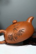 《半月》蟹黄段纯手工工艺美术师宜兴紫砂壶茶具半月茶壶