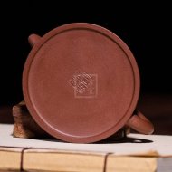 《陶魂》紫砂壶茶具底槽青壶130cc陈达军名家全手工茶壶