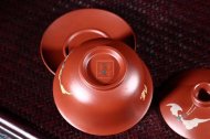 《福在眼前盖碗小杯套装》宜兴紫砂茶壶紫砂泡茶壶朱泥手工工艺美术员泡茶壶