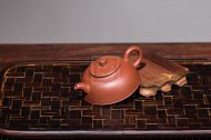 《半月》宜兴工艺美术师手工紫砂壶半月泡茶壶茶具清水泥