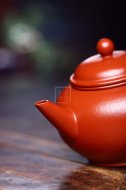 《水平》紫砂壶茶具水平大红袍壶全手工茶壶