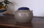《募古茶仓大號》紫砂壶宜兴青段泥功夫茶具全手工家用茶壶名家