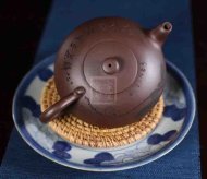《神灯壶》创新壶茶具茶壶宜兴手工紫砂壶底槽青