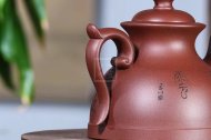 《酒壶》工艺美术师手工家底槽青紫砂壶系列收藏茶壶