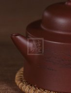 《玉鼎》宜兴紫砂壶底槽青高级工艺美术师手工茶壶茶具创新壶