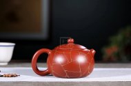 《金丝西施》宜兴纯手工紫砂壶大红袍西施