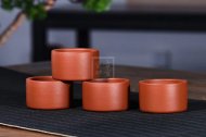 《掇球套组》宜兴紫砂壶助理工艺美术师手工茶壶茶具朱泥掇球