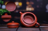 《仿古》宜兴紫砂壶仿古工艺美术师手工泡茶壶茶具大红袍