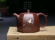 《福满四季》宜兴紫砂壶全手工茶壶底槽青名家