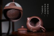 《桃花酿》王辉原矿紫泥宜兴紫砂壶240cc