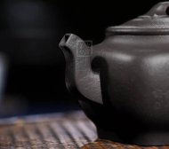 《静思》纯手工紫砂壶工艺美术师全手工宜兴金降破还原烧茶壶名家花器