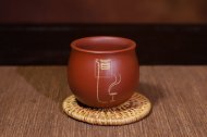 《空禅静道紫砂杯》紫砂茶具茶壶纯手工大红袍
