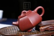 《三足六方石瓢》宜兴工艺美术师手工紫砂壶石瓢全手工一厂紫泥泡茶壶