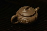 《仿古如意》宜兴紫砂壶助理工艺美术师手工顶级蟹壳青茶壶泡茶具仿古如意