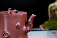 《高梅桩》宜兴紫砂壶名家高级工艺美术师手工底槽青梅桩泡茶壶茶具