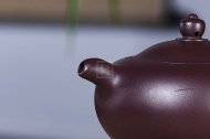 《玉乳》宜兴紫砂壶实力派名家手工紫泥圆珠茶壶