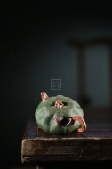 《南瓜壶》紫砂壶段泥全手工老师收藏重器南瓜