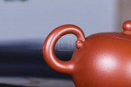 《福猪壶》宜兴方把全手工紫砂壶大红袍
