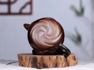 《柴烧分茶器主人杯》宜兴本山段泥（柴烧）紫砂壶纯手工茶壶茶具