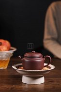 《德钟套组》宜兴紫砂壶德钟民间艺人手工紫泥泡茶壶礼品