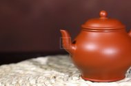 《孟臣款高虚扁》宜兴紫砂壶实力派名家纯手工朱泥茶壶茶具潘壶