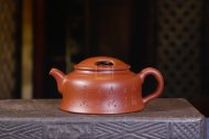 《牛盖》宜兴紫砂壶大红袍名家工艺美术师手工茶壶茶具套装家用牛盖莲子