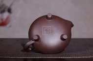 《三脚船舫》宜兴名家纯手工紫砂壶紫泥三脚船舫