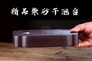 《紫砂壶承/干泡盘》宜兴紫砂壶手工紫泥