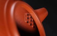 《狮韵》紫砂壶全手工茶壶老师小红泥，绞泥（段泥、紫泥、绿泥等）壶