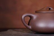 《景舟石瓢》宜兴黄龙山紫泥紫砂壶茶具石瓢