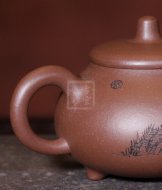 《乳鼎》经典器型紫砂紫泥乳鼎古朴典雅