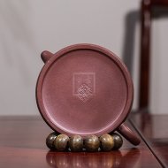 《半菊如意》宜兴紫砂壶工艺美术师手工茶壶老师紫泥壶