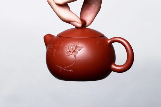 《西施》宜兴紫砂壶工艺美术师全手工茶壶老师大红袍西施