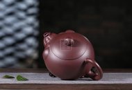 《招财进宝》宜兴紫砂壶纯手工330泡茶壶