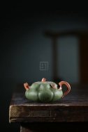 《南瓜壶》紫砂壶段泥全手工老师收藏重器南瓜