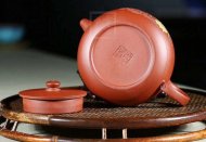 《线韵井栏》宜兴紫砂壶全纯手工名家原矿底槽青井栏茶壶茶杯家用功夫茶具套装