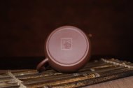 《圆墩》宜兴紫砂壶助理工艺美术师茶具紫泥创新