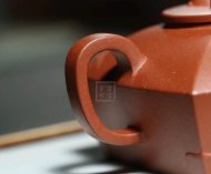 《长生壶》宜兴紫砂壶全手工茶壶名师老师底槽青四方
