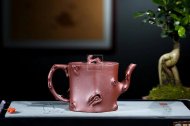 《高梅桩》宜兴紫砂壶名家高级工艺美术师手工底槽青梅桩泡茶壶茶具