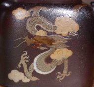 《柴烧龙腾盛世》宜兴紫砂壶宫灯高级工艺美术师手工黄龙山底槽青壶家用高级工艺美术师茶壶套装精品