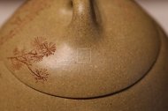 《松树秦权》宜兴紫砂壶本山段助理工艺美术师手工壶茶具秦权