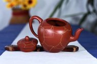 《冰纹美人肩》紫砂壶全手工美人肩茶壶老师大红袍壶