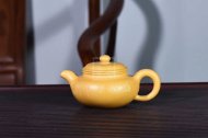 《仿古》宜兴仿古紫砂壶高级工艺美术师手工茶壶黄金段泥仿古