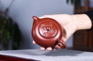 《游龙如意》宜兴紫砂壶全手工茶壶名师老师大红袍